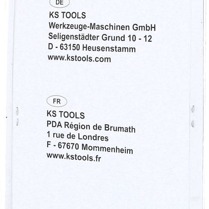 KS TOOLS Selbsteinstellende Abisolierzange, 0,2-6,0mm ( 115.1239 ) - Toolbrothers