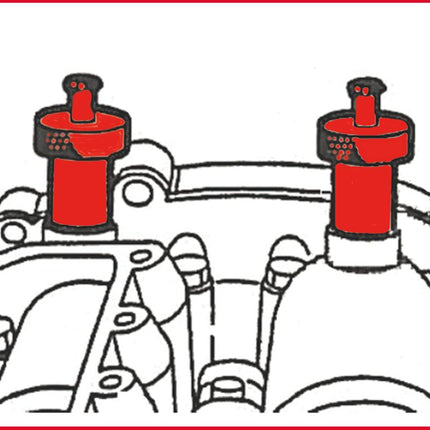 KS TOOLS Motoreinstell-Werkzeug-Satz für Fiat / Iveco, 5-tlg ( 400.0400 )