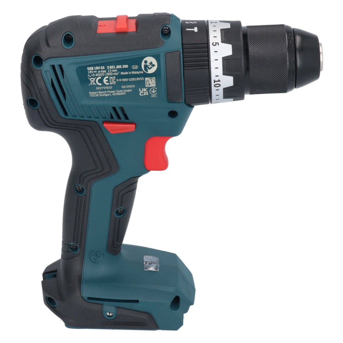 Bosch GSB 18V-55 Professional cordless impact drill 18 V 55 Nm brushless case without battery, without charger