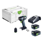 Festool TXS 12 2.5-Plus cordless drill driver 12 V 30 Nm brushless ( 576873 ) + 2x rechargeable battery 2.5 Ah + charger + systainer