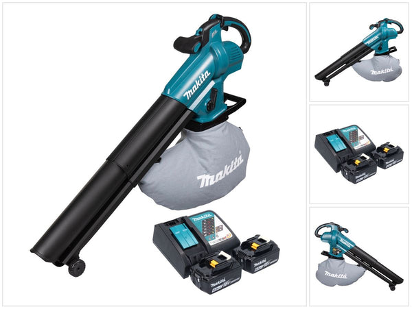Laubbläser Akku Für Makita - 15000U/min Kabellos Mit 2x 3000mAh Batterien