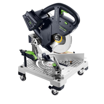 Festool SYMC 70 EB-Basic SYMMETRIC cordless moulding saw 36 V ( 2 x 18 V ) 216 mm ( 577424 ) Solo - without battery, without charger