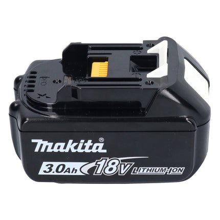 Set di batterie Makita 10x BL 1830 B 18 V 3,0 Ah / 3000 mAh Li-Ion ( 10x 197599-5 ) con display LED - originale, non copiato