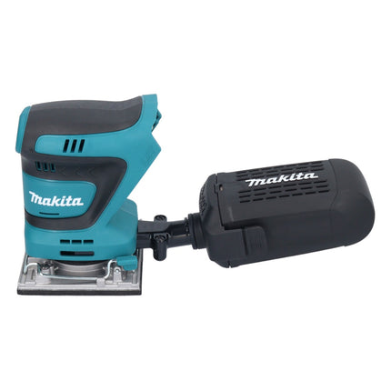 Makita DBO 484 RG1 cordless orbital sander 18 V 112 x 102 mm + 1x rechargeable battery 6.0 Ah + charger