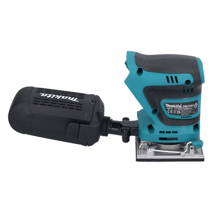 Makita DBO 484 RG1 cordless orbital sander 18 V 112 x 102 mm + 1x rechargeable battery 6.0 Ah + charger