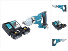 Makita DJS 200 RF cesoie per lamiera a batteria 18 V 2,0 mm senza spazzole + 2x batteria ricaricabile 3,0 Ah + caricabatteria