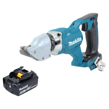 Makita DJS 200 G1 cesoie per lamiera a batteria 18 V 2,0 mm brushless + 1x batteria ricaricabile 6,0 Ah - senza caricabatterie