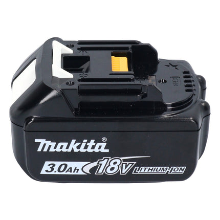 Makita DJS 200 F1J Cisaille à tôle sans fil 18 V 2,0 mm Brushless + 1x batterie 3,0 Ah + Makpac - sans chargeur