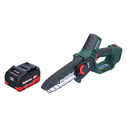 Metabo MS 18 LTX 15 Motosega a batteria 18 V 15 cm 5 m/s + 1x batteria 5,5 Ah - senza caricatore gert