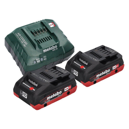 Metabo MS 18 LTX 15 sega da potatura a batteria 18 V 15 cm 5 m/s + 2x batteria 4,0 Ah + caricatore + metaBOX