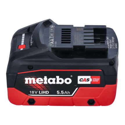 Metabo MS 18 LTX 15 podadora sin cable 18 V 15 cm 5 m/s + 1x batería recargable 5,5 Ah + metaBOX - sin cargador