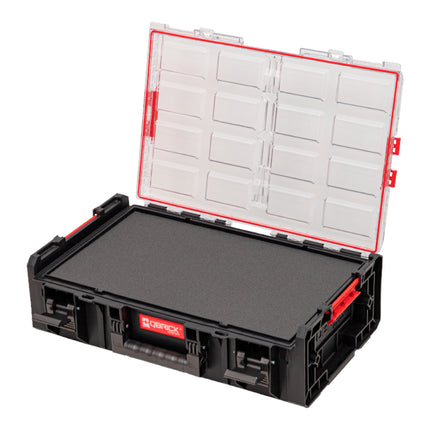 Qbrick System ONE Organizer 2XL 2.0 MFI sztaplowany 582 x 387 x 172 mm 19,5 l IP66 z wkładem piankowym
