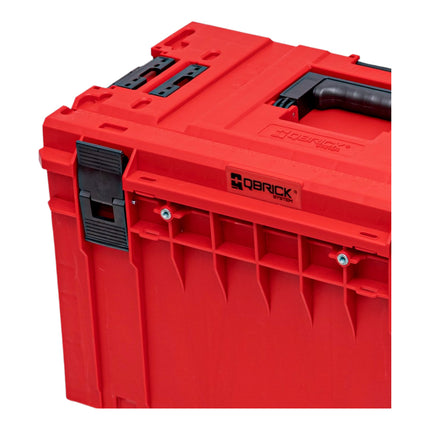 Qbrick System ONE 450 2.0 Vario RED ULTRA HD Custom tool case modular organiser 585 x 385 x 420 mm 52 l stackable IP66
