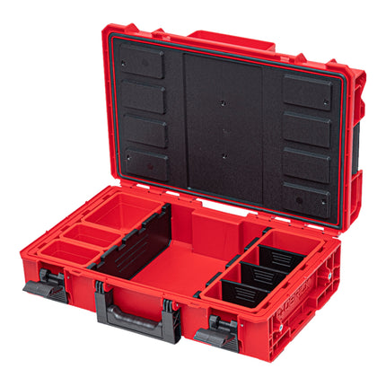 Qbrick System ONE 200 2.0 Technology RED ULTRA HD Custom tool case modular organiser 585 x 385 x 190 mm 15.4 l stackable IP66