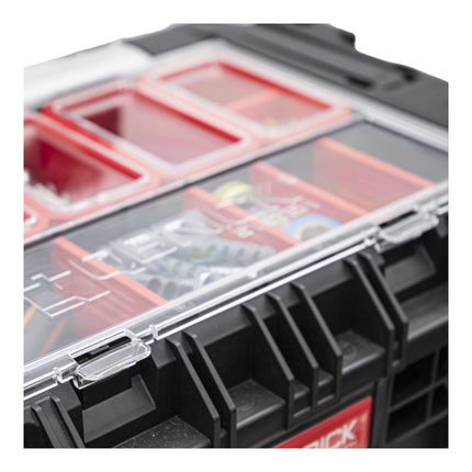 Qbrick System PRIME Toolbox 250 Expert with organiser stackable 535 x 327 x 277 mm 26l IP66 with 10 dividers + 5 inlays