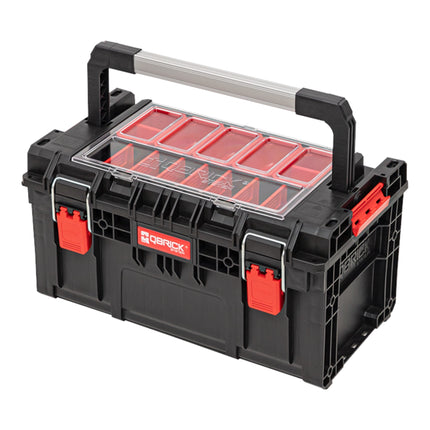 Qbrick System PRIME Toolbox 250 Expert with organiser stackable 535 x 327 x 277 mm 26l IP66 with 10 dividers + 5 inlays