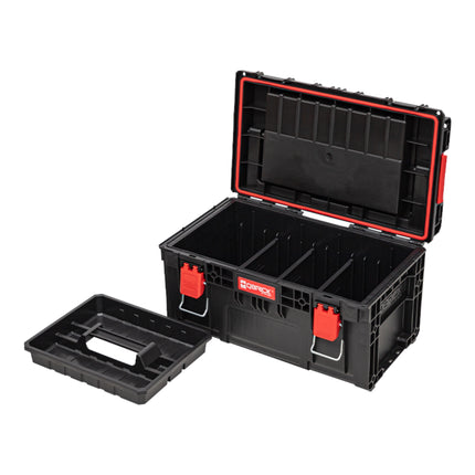 Qbrick System PRIME Toolbox 250 Expert with organiser stackable 535 x 327 x 277 mm 26l IP66 with 10 dividers + 5 inlays