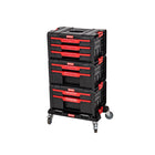 Qbrick System PRO Drawer Workshop Set 1 2.0 + 2x Szuflada 2 Toolbox + 1x Szuflada 3 Toolbox + Rollboard