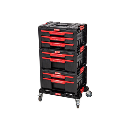 Qbrick System PRO Drawer Workshop Set 1 2.0 + 2x Szuflada 2 Toolbox + 1x Szuflada 3 Toolbox + Rollboard