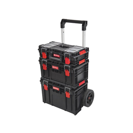 Qbrick System PRIME SET 1 PRIME Cart Trolley stackable + PRIME Toolbox 250 Vario + PRIME Toolbox 150 Vario stackable IP66