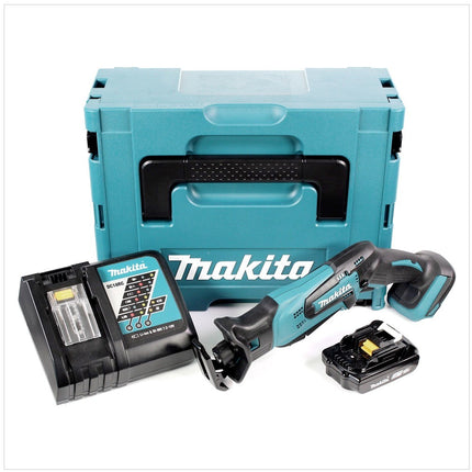 Makita DJR 183 RA1J Akku Reciprosäge Säbelsäge 18 V + 1x Akku 2,0 Ah + Ladegerät + Makpac - Toolbrothers
