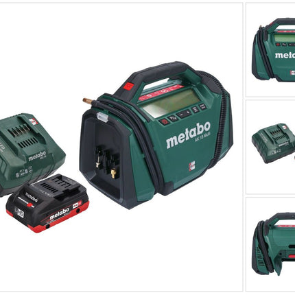 Metabo AK 18 Multi compresor sin cable 18 V 11 bar + 1x batería 4,0 Ah + cargador