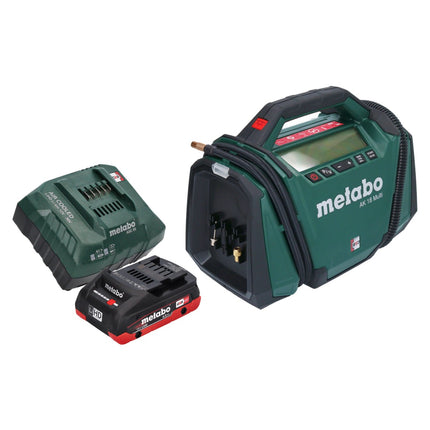 Metabo AK 18 Multi compresor sin cable 18 V 11 bar + 1x batería 4,0 Ah + cargador