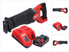 Milwaukee M18 FSZ-301 cordless Recipro reciprocating saw 18 V brushless + 1x battery 3.0 Ah + charger
