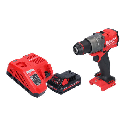 Milwaukee M18 FPD3-301 cordless impact drill 18 V 158 Nm brushless + 1x rechargeable battery 3.0 Ah + charger