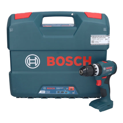 Bosch GSB 18V-45 Professional Perceuse-visseuse à percussion sans fil 18 V 45 Nm Brushless + L-Case - sans batterie, sans chargeur