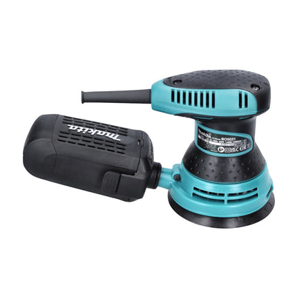 Makita BO 5031 Random orbital sander 300 Watt 125 mm + 50x sandpaper K240
