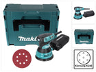 Makita BO 5031 Random orbital sander 300 Watt 125 mm + 50x sandpaper K240 + Makpac
