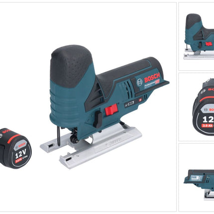 Bosch GST 12V-70 Seghetto alternativo professionale a batteria 12 V 70 mm + 1x batteria ricaricabile 3,0 Ah - senza caricabatterie