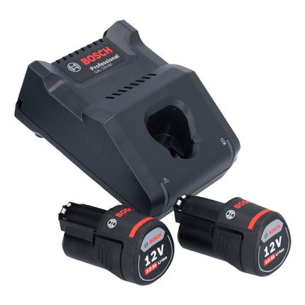 Bosch GST 12V-70 Professional cordless jigsaw 12 V 70 mm + 2x rechargeable battery 3.0 Ah + charger