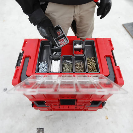 Toolbrothers RHINO XL tool case ULTRA Handling+ height L 26 l IP66 with removable dividers + boxes