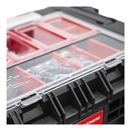 Toolbrothers RHINO XL tool case ECO Handling+ height L 26 l IP66 with removable dividers + boxes