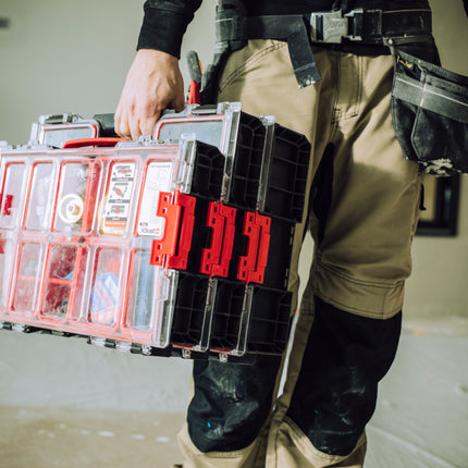 Toolbrothers RHINO L Organizer ECO Height L Boxes 6 l IP54 with removable boxes