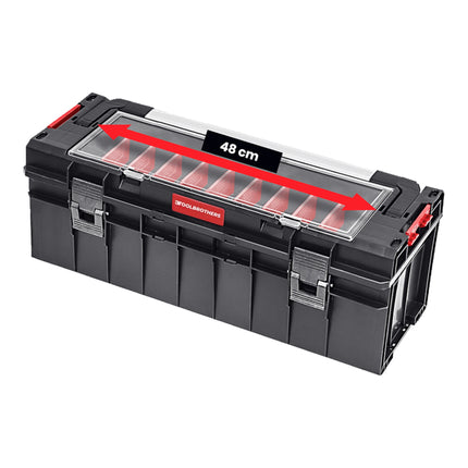 Toolbrothers RHINO Slim tool case ECO Handling+ Xtra Long 29 l IP54 + tool tray