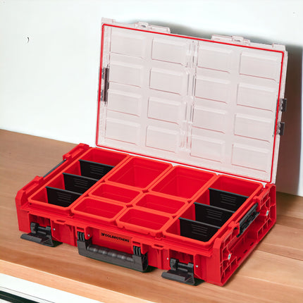 Toolbrothers RHINO XXL organiser ULTRA height XL boxes 13.5 l IP66 with removable boxes + dividers
