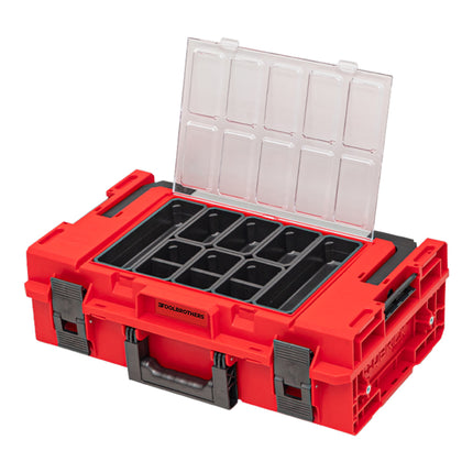 Toolbrothers RHINO XXL tool case ULTRA Handling+ height M 15.4 l IP66 with removable dividers + boxes