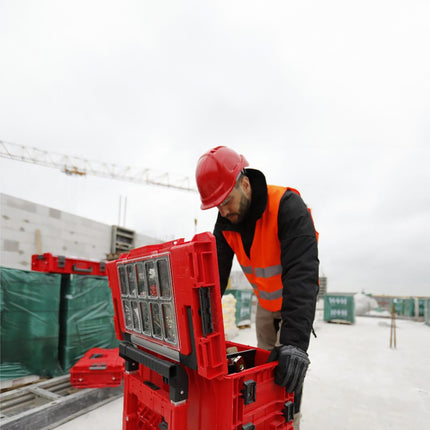 Toolbrothers RHINO XXL tool case ULTRA Handling+ height M 15.4 l IP66 with removable dividers + boxes