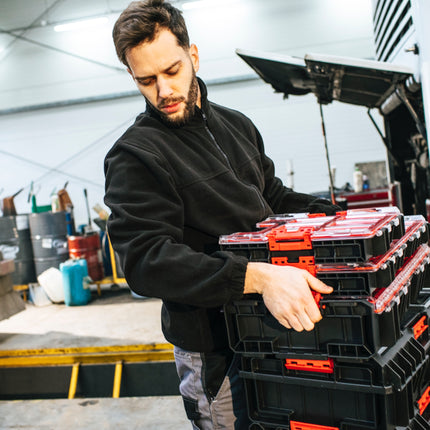 Toolbrothers RHINO XXL organizer ECO height XL boxes 13.5 l IP66 with removable boxes + dividers