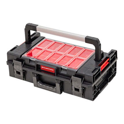Toolbrothers RHINO XXL tool case ECO Handling+ height M 15.4 l IP66 with removable dividers + boxes