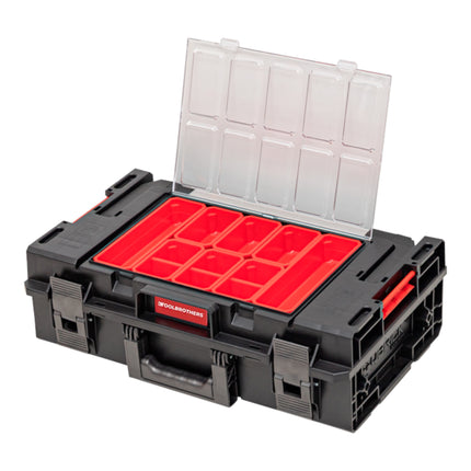 Toolbrothers RHINO XXL tool case ECO Handling+ height M 15.4 l IP66 with removable dividers + boxes