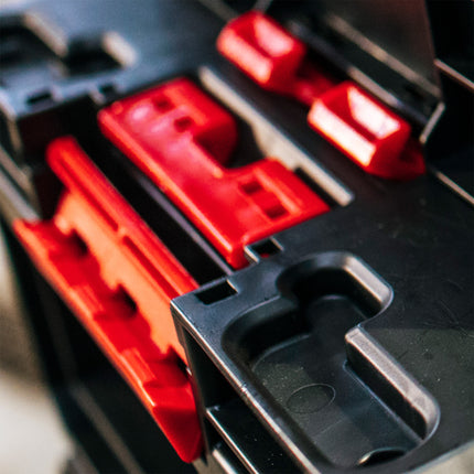 Toolbrothers RHINO XXL tool case ECO Vario+ height M 15.4 l IP66 with removable dividers