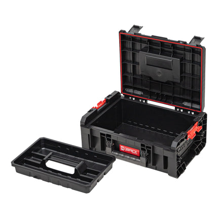 Qbrick System Werkzeugkasten Set PRO Technician Case 2.0 450 x 332 x 171 mm 12 l IP54 + 2x PRO 200 Organizer 452 x 358 x 79 mm 6 l IP54