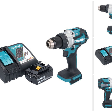 Trapano a percussione a batteria Makita DHP 489 RF1 18 V 73 Nm brushless + 1x batteria ricaricabile 3,0 Ah + caricabatterie