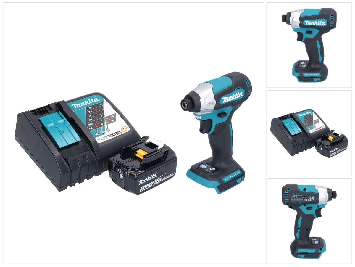 Makita DTD 157 RF1 cordless impact wrench 18 V 140 Nm 1/4