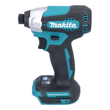 Makita DTD 157 RF Akku Schlagschrauber 18 V 140 Nm 1/4" Brushless + 2x Akku 3,0 Ah + Ladegerät