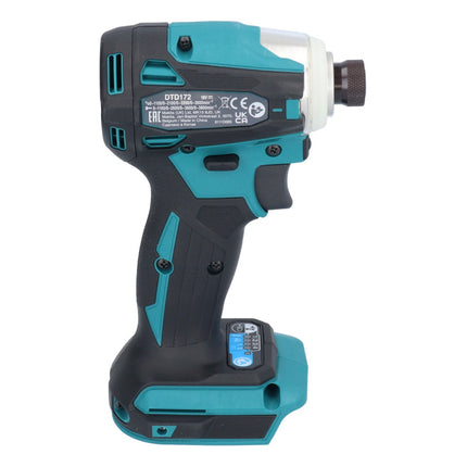 Avvitatore a impulsi a batteria Makita DTD 172 F1 18 V 180 Nm 1/4" brushless + 1x batteria ricaricabile 3,0 Ah - senza caricabatterie